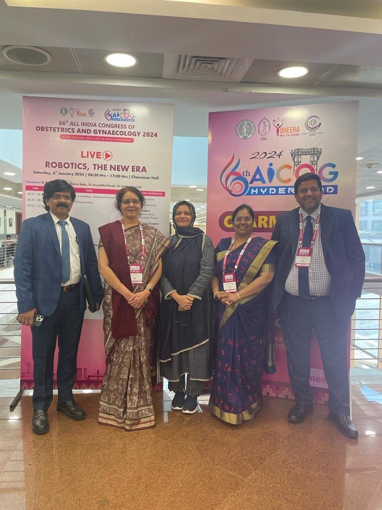 Dr. Mariam Anjum — AICOG 2024, Hyderabad